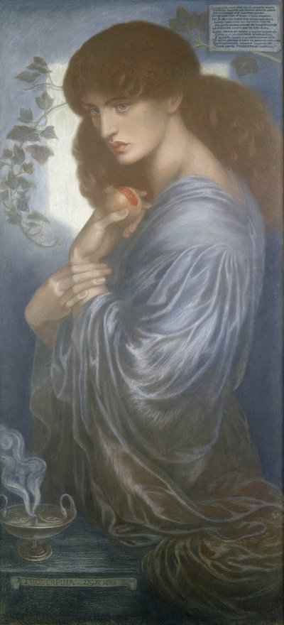Proserpina de Dante Gabriel Charles Rossetti