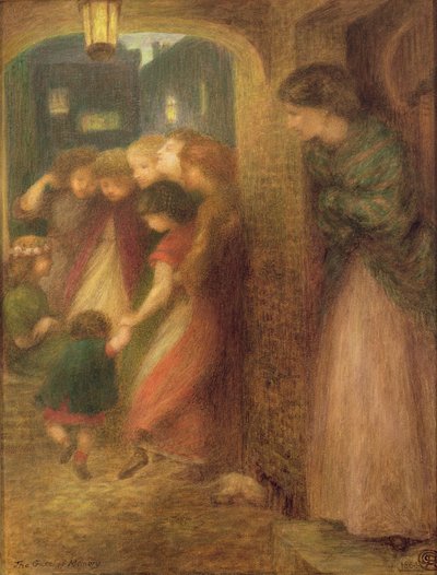 La puerta de la memoria, 1864 de Dante Gabriel Charles Rossetti