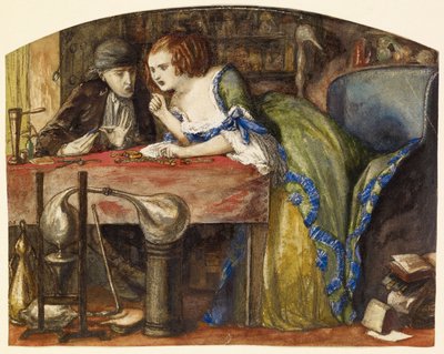 El laboratorio de Dante Gabriel Charles Rossetti
