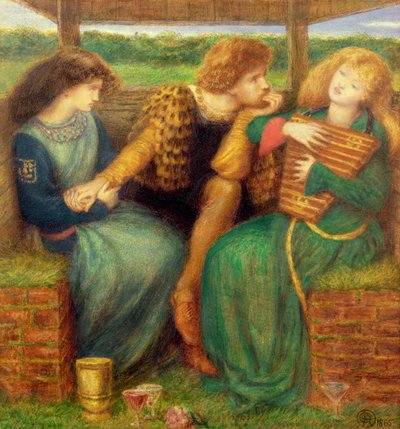 La dama despiadada de Dante Gabriel Charles Rossetti