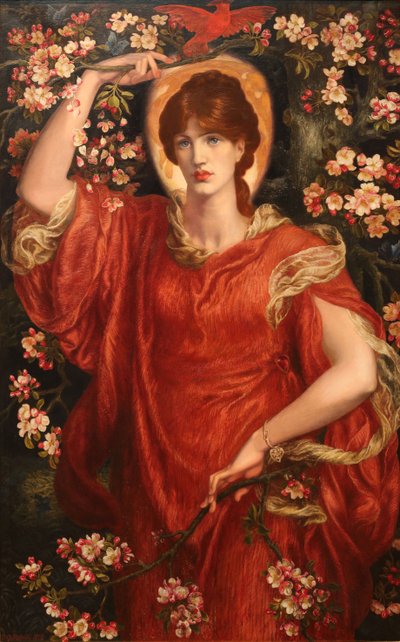 Una visión de Fiammetta de Dante Gabriel Charles Rossetti