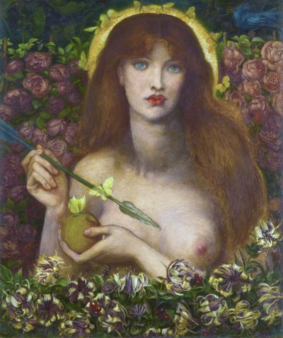 Venus Verticordia (Venus la cambiadora de corazones) de Dante Gabriel Charles Rossetti
