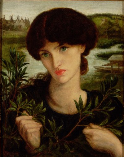Sauce de agua de Dante Gabriel Charles Rossetti
