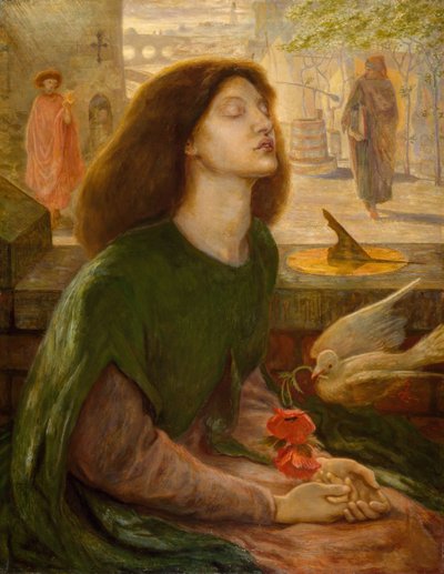 Beata Beatrix de Dante Gabriel Rossetti