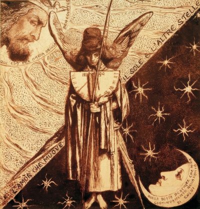 Amor de Dante de Dante Gabriel Charles Rossetti
