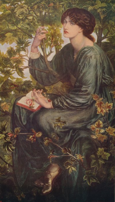Sueños diurnos, 1880, c1915 de Dante Gabriel Charles Rossetti
