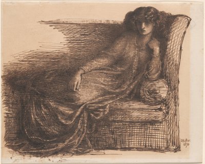 Jane Morris de Dante Gabriel Rossetti
