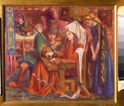 La balada de las siete torres de Dante Gabriel Charles Rossetti