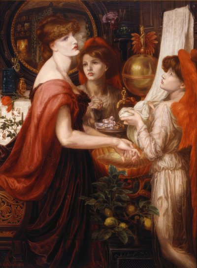 La Mano Hermosa de Dante Gabriel Rossetti