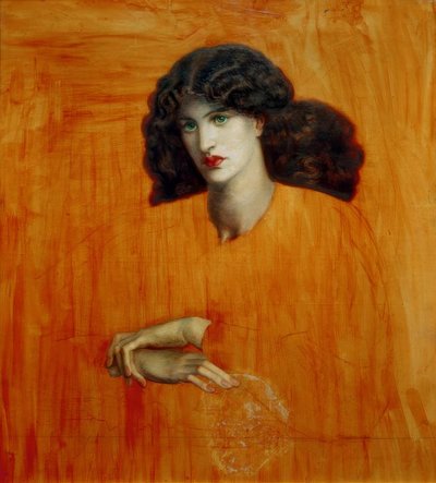 La donna della finestra de Dante Gabriel Charles Rossetti