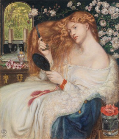 Lady Lilith, 1867 de Dante Gabriel Rossetti