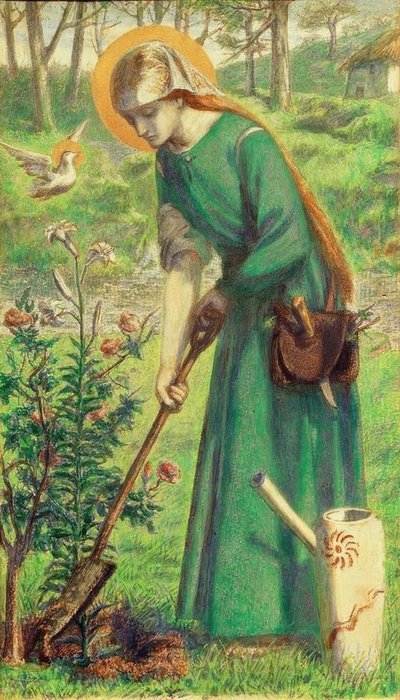 María Nazarena de Dante Gabriel Charles Rossetti