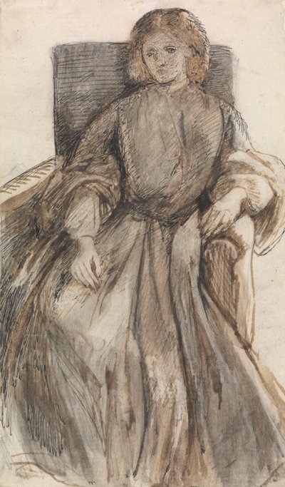 Srta. Elizabeth Siddal de Dante Gabriel Rossetti