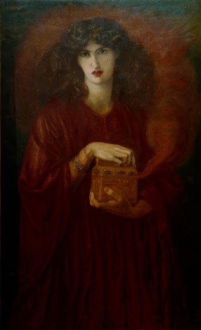 Pandora de Dante Gabriel Charles Rossetti