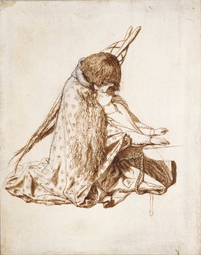 Santa Cecilia de Dante Gabriel Rossetti