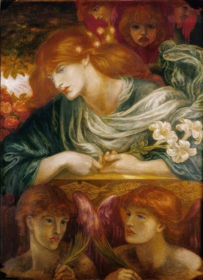 La bienaventurada damisela de Dante Gabriel Charles Rossetti