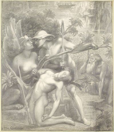 La Pregunta, la Esfinge de Dante Gabriel Rossetti