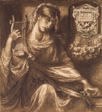 La viuda romana de Dante Gabriel Rossetti