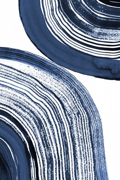 Ondas concéntricas azules de Danushka Abeygoda