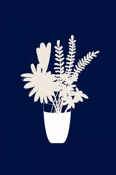 Ramo floral minimalista de Danushka Abeygoda