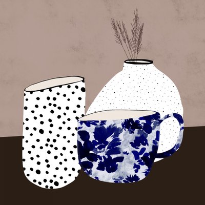 Jarrones y tazas modernos de Danushka Abeygoda