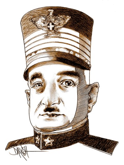 Armando Díaz, 2003 (dibujo digital a lápiz de color) de Dariush Radpour