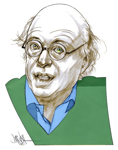 Sennett Richard , 2008 (dibujo digital a lápiz de color) de Dariush Radpour