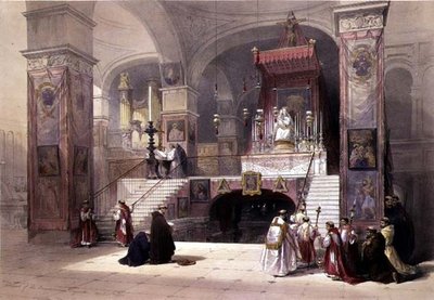 Capilla de la Anunciación, Nazaret, 28 de abril de 1839, lámina 32 de Volumen I de 
