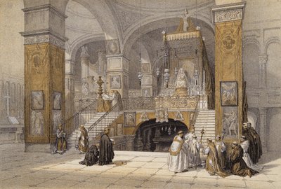 Iglesia de la Anunciación, Nazaret de David (after) Roberts