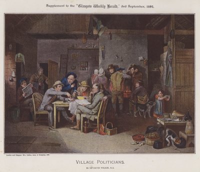 Políticos del pueblo de David (after) Wilkie