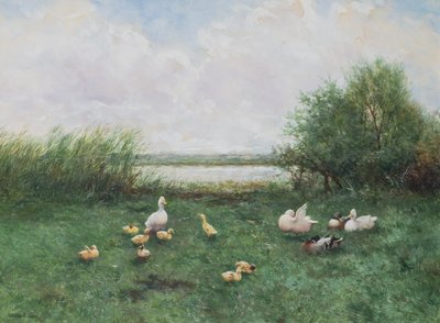Patos y Patitos de David Adolph Constant Artz
