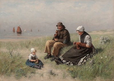 En la arena en Scheveningen de David Adolph Constant Artz