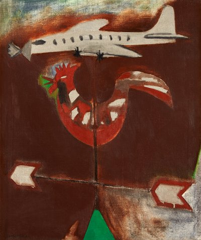 El gallo del tiempo y el avión de plata de David Alan Redpath Michie