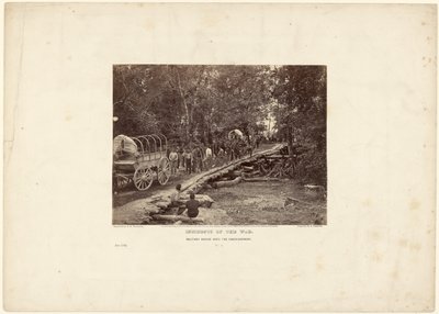 Puente militar sobre el Chickahominy de David B. Woodbury