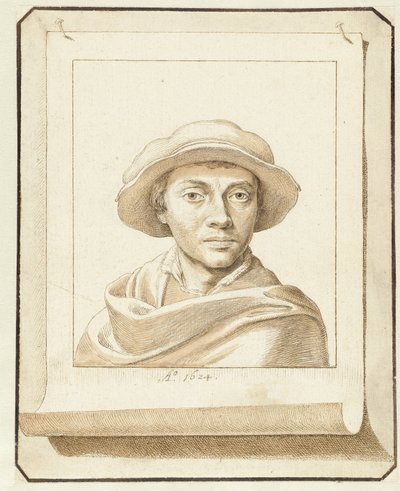 Retrato de un hombre, según un modelo del siglo XVI de David Bailly