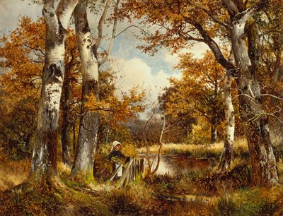 Un arroyo de Warwickshire de David Bates