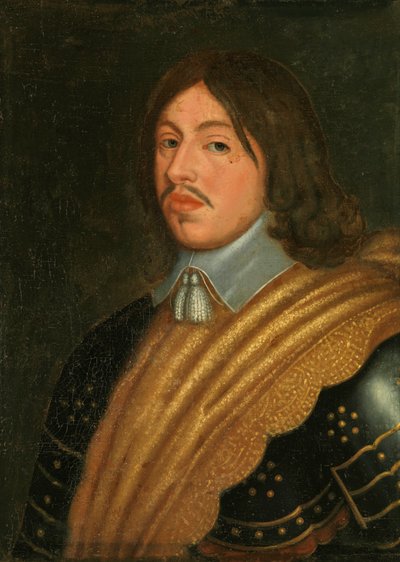 Retrato del Rey Carlos X Gustavo de Suecia 1622-1660, c. 1650-1660 de David Beck