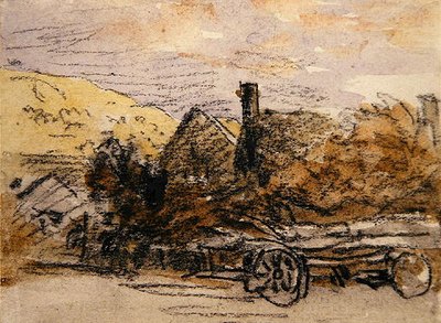 Un Carro de Madera de David Cox