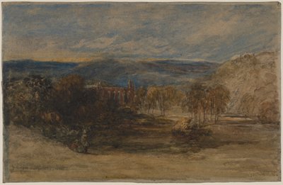 Abadía de Bolton, c. finales de 1840s-1857 de David Cox