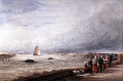 Muelle de Calais de David Cox