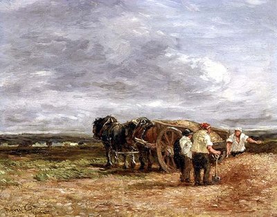 Transporte de Grava de David Cox