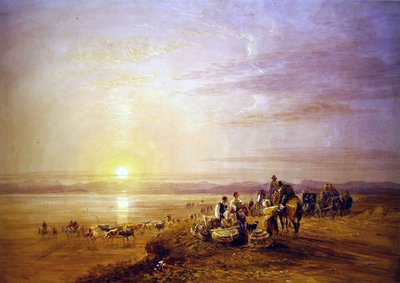Cruzando las arenas de David Cox