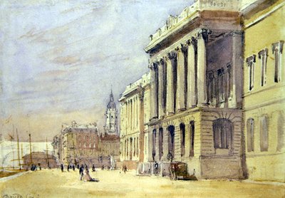 Muelle de la Aduana de David Cox