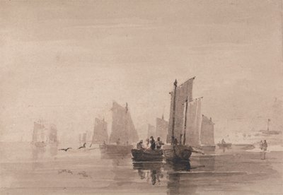 Pesca en Hastings de David Cox