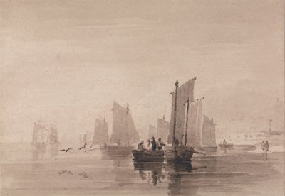 Pesca en Hastings de David Cox