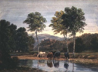 Castillo de Goodrich de David Cox