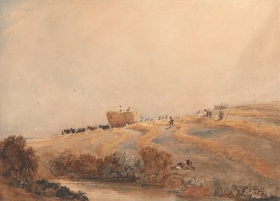 Recolección de heno de David Cox