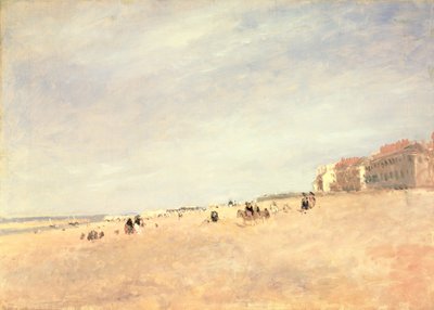 Rhyl Sands, c.1854 (óleo sobre lienzo) de David Cox
