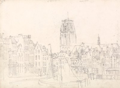 Rotterdam: Iglesia de San Lorenzo de David Cox