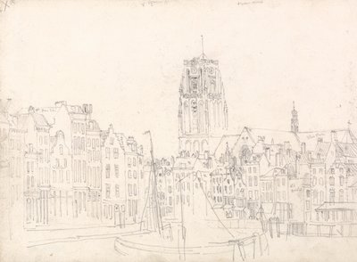 Rotterdam: Iglesia de San Lorenzo de David Cox